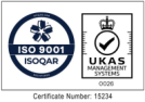 ISO 9001 UKAS certified